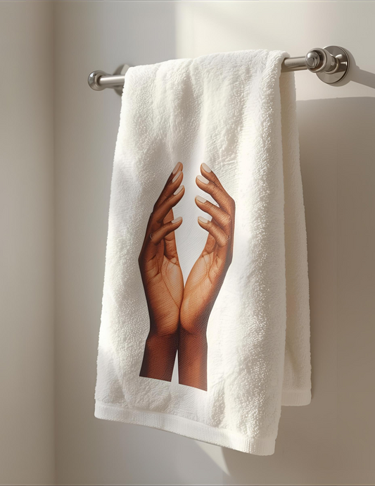 Customized Hand Towels - Personalized Bathroom Towels